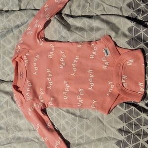 Gerber long sleeve onesie
